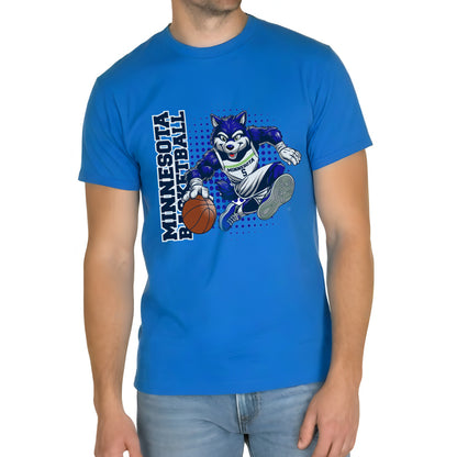 Minnesota Royale Blue Basketball Fan Mascot T-Shirt