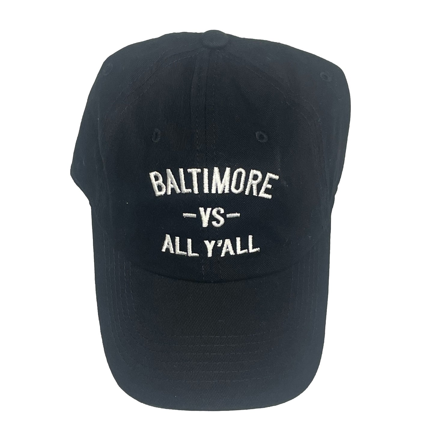 BALTIMORE VS ALL Y'ALL - Baltimore Adjustable Baseball Cap