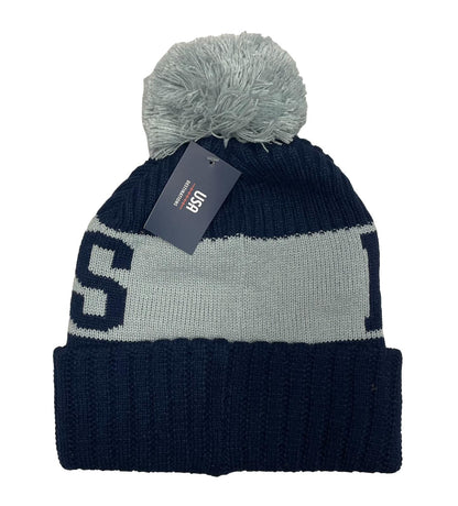 Dallas Knit Pom Pom Beanie Hat