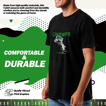 Philadelphia Football Fans Reverse Hurdle Champs T-Shirt for Men & Women