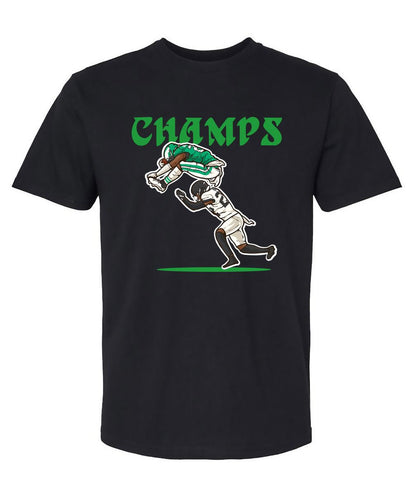 Philadelphia Football Fans Reverse Hurdle Champs T-Shirt for Men & Women