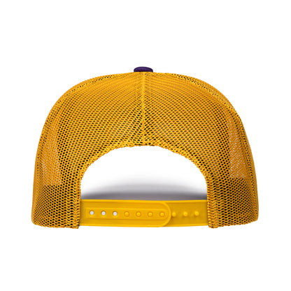 LSU College Baseball Cap - Patch Netted Snapback Adjustable Trucker Hat